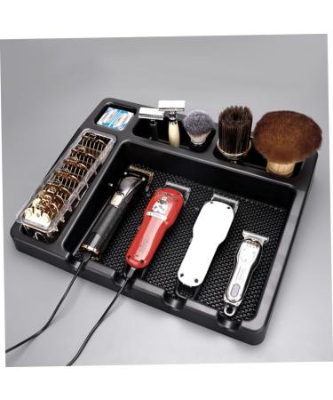 Beatifufu Barber pad Hair Scissors Electric Clippers Tool Barber Clippers Clipper Holder Hair Salon Hairdressing Tool Organizer Trimmer Hair Styling Tools Organizer Tool Holder - Buy Online on GoSupps.com