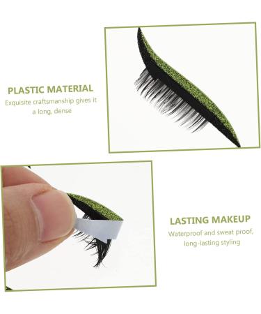 VINTORKY 4 pairs Reusable Eyelid Makeup Sticker Pencils Lash with Liners Self-adhesive Women Tape Decals for 1 count (Pack of 1) As Shown - Buy Online on GoSupps.com