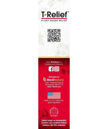 MediNatura T-Relief Extra Strength Cream for Back Pain & Muscle Aches - 3 oz (2 Pack) - Buy Online on GoSupps.com