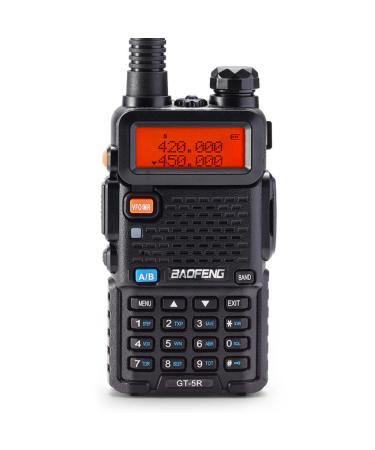 BAOFENG GT-5R Dual Band Two Way Radio 144-148/420-450MHz, FCC Compliant Version of Baofeng UV-5R, Ham Radio Handheld for Adults, Support Chirp 1PCS