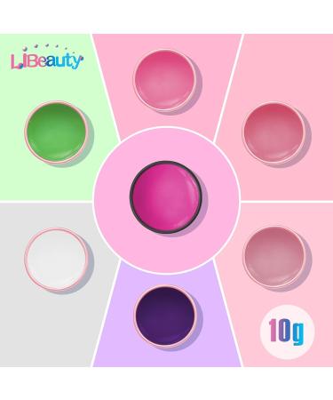 Libeauty Lash Lift Glue Wax - Fast Drying & Waterproof Eyelash Perm & Brow Lamination Balm Faint Fragrance Easy Application (Pink Peach - Buy Online on GoSupps.com