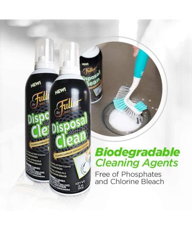 Fuller Brush Garbage Disposal Cleaner - Fresh Citrus Scent - 12 oz Foaming Action for Kitchen Sink Disposer - 1 Pack - Buy Online on GoSupps.com