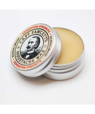 Buy Captain Fawcett's Expedition Strength Moustache Wax - Premium Grooming for the Modern Gentleman | International Shipping Available - Buy Online on GoSupps.com