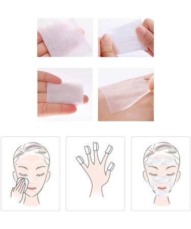 Yo-Happy 1000 PCS Cotton Makeup Removal Pads - Soft Thin No Pilling Cosmetic Towels for Face & Nails - Professional Skin Care Essentials in Portable Box - Buy Online on GoSupps.com