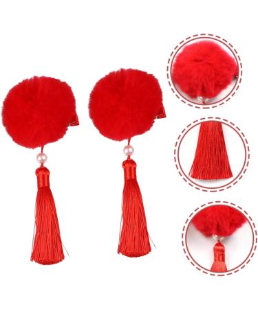 Beaupretty 9 Pairs Tassel Hair Ball Hair Clip Hair Barrettes Hair Clips for Hair Pin Chinese Hair Clip Chinese Hair Stick Barrettes for Hanfu Hair Accessories for - Buy Online on GoSupps.com