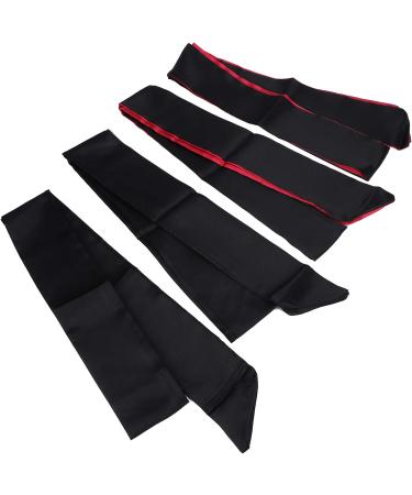 Silk Eye Cover Tie Blindfold for Sleeping - 4Pcs 150cm - Home & Apartment - Buy Online on GoSupps.com