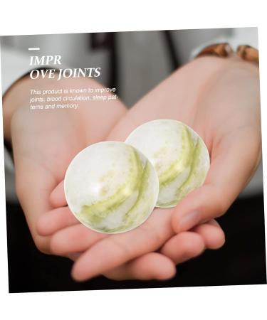 Partykindom Handmade Jade Massage Balls - Perfect Gymnastics & Chinese Medicine Gift - Buy Online on GoSupps.com