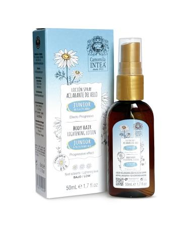 Camomila Intea Junior Hair Lightener for Kids - Bottle Spray with Natural Chamomile Extract - Paraben and Ammonia FREE 1.7 oz (50 ml)