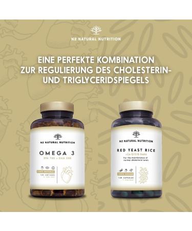 High-Dose Omega 3 Capsules - 2000mg Fish Oil 700mg EPA 500mg DHA & Vitamin E | 120 Softgels for Optimal Health | Pure Sea Fishing Oil - Buy Online on GoSupps.com