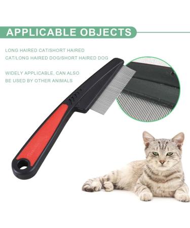 KGDUYC 2PC Flea Comb for Dogs & Cats - Effectively Remove Fleas Insects & Dirt | Best Pet Grooming Tool - Buy Online on GoSupps.com