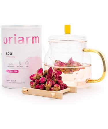Orairm Loose Leaf Chinese Tea Tin Can (Rose Buds Tea) - Buy Online on GoSupps.com