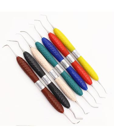 JZJZ Dental Schneider Quality Dental tool Harz Restoration Harz Filling Key 7-part repair set Plain Dentist Tools A set
