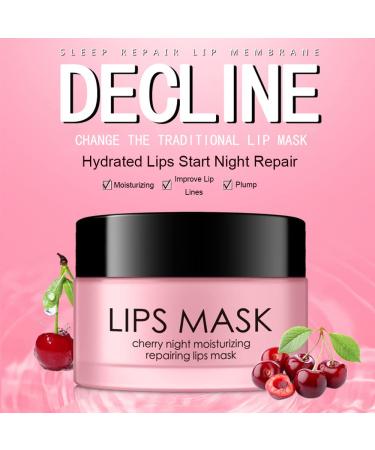 Buy Lip Sleeping Mask Moisturizing Cherry Lip Balm & Scrub for Cracked Lips | Best Lip Care Solution - Buy Online on GoSupps.com