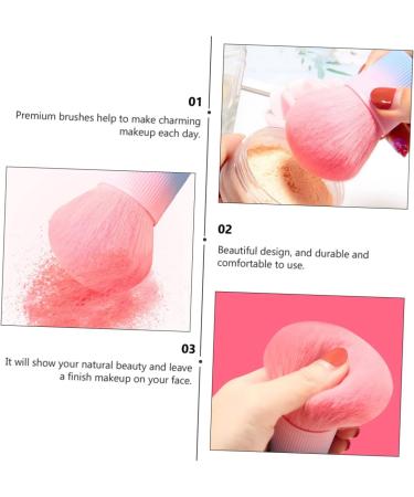 DOITOOL Mushroom-shaped Haircut Powder Brush Blush Powder Brush Powder Foundation Brush Makeup Powder Brush Makeup Tool Brush Mineral Powder Brush Round Head Paint Man-made Fibers - Buy Online on GoSupps.com