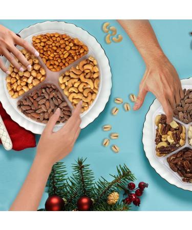 Jaybee's Gourmet Nuts Gift Basket - 4 Section 22 oz | Cashews, Almonds, Toffee & Honey Roasted Peanuts | Kosher | Father's Day, Birthday, Holiday Gift - Buy Online on GoSupps.com