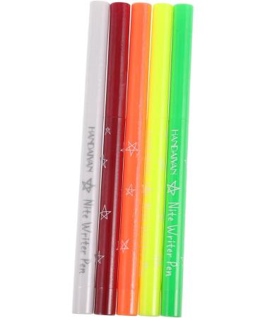 NOLITOY 10 Pcs Halloween Paint Pen Glow Eyeliner Pencil Eyeliner Fluorescence Make up Highlighter Plastic 12.00X0.80X0.80CMx2pcs Assorted Colorx2pcs - Buy Online on GoSupps.com