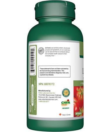 Vorst Lycopene 30mg Capsules with Zinc & Selenium - Supports Prostate and Cardiovascular Health - 60 Carotenoid Pills - Buy Online on GoSupps.com