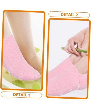 FRCOLOR 9 Pairs Foot Gel Socks Cotton-spandex Miss Care Casual Socks - Buy Online on GoSupps.com