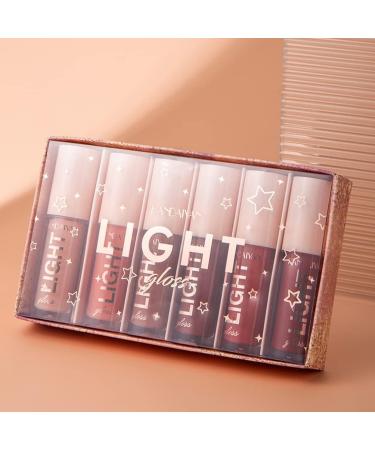 6Pcs Moisturizing Lip Oil Set for Girls and Women - Long Lasting Waterproof Lip Gloss Collection (Set B) - Buy Online on GoSupps.com