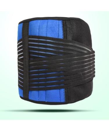 Back Support Back Brace Lumbar Support Lumbar Support Brace Orthopedic Compression Lower Back Brace Waist Hip Support Belt Back Support Belt(Large) Large Blue - Buy Online on GoSupps.com