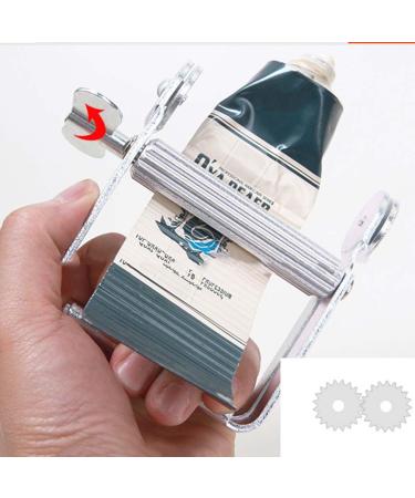 Premium Stainless Steel Toothpaste Squeezer & Tube Presser - Perfect for All Tube Types Hair Dye Hand Cream and More - Buy Online on GoSupps.com