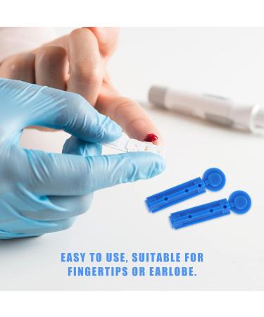 Healifty 200Pcs Safety Lancets - Disposable Blood Collection Needles for Glucose Testing - Buy Online on GoSupps.com