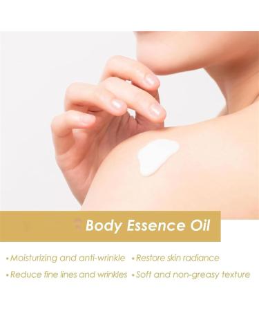 100ml Silk Body Essence Oil Multi-Tasking & Smoothing Silk Body Oil Firming Moisturizing Body Lotion Deeply Hydrating Body Oil for Women's Dry Skin - Buy Online on GoSupps.com
