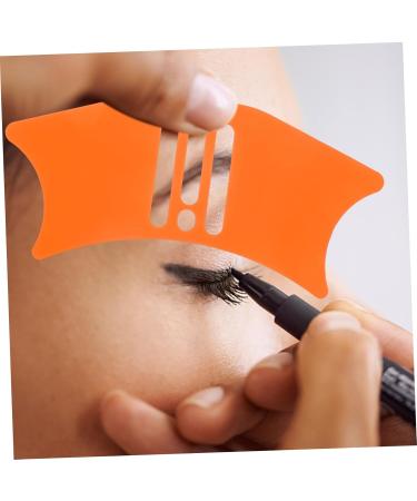 Beavorty Silicone Makeup Applicator Silicone Eyeliner Eyelash Applicator Eye Makeup Tool Make up Tools for Eyes Eyeliner Stencils Eye Protection Shield Mold Blindfold Orange Miss 10.3x3.8cm Orange - Buy Online on GoSupps.com