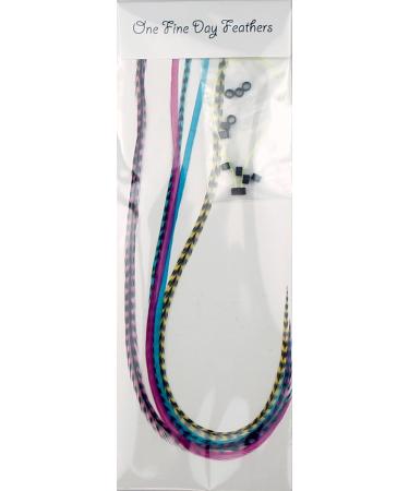 Real Feather Hair Extensions - Candy (5 Feathers) | Shop Now - Buy Online on GoSupps.com