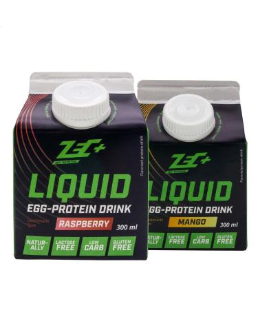 ZEC+ Liquid Egg 6-pack protein drink with 30g protein (2-pack 12-pack) 2-pack 3.6 l (1-pack)