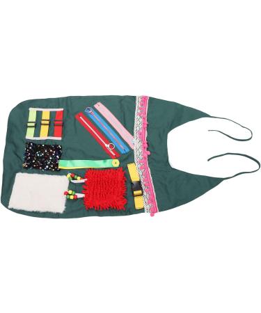 Sensory Blanket Apron Fidget Apron for Elderly Fidget Blanket for Dementia Anxiety Relieving Elderly Alzheimer Activities Apron for Memory Loss Dementia - Buy Online on GoSupps.com