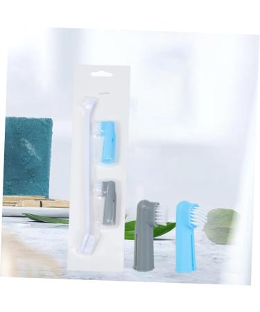 FOMIYES 6 pcs Double-head Plastic Pet Brush Finger Cleaning and Tooth Professional Dental Tools Dog 1 count (Pack of 1) Assorted Colorx2pcs - Buy Online on GoSupps.com