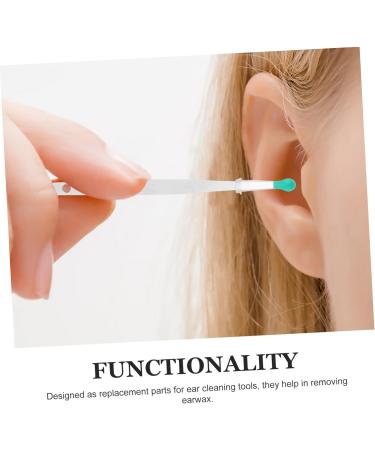 Mikinona 3pcs Soft Silicone Ear Cleaner Tips Replacement Accessories for Ear Wax Removal Kit for Teens and Adults Comfortable and Safe Home Use - Buy Online on GoSupps.com