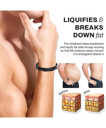 Redup Fern Infrared Negative Ions Bracelet - Adjustable Antistatic Sport Bracelet for Weight Loss & Lymphatic Drainage (3 Pieces) | Unisex Health Benefits - Buy Online on GoSupps.com