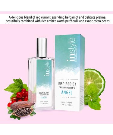 Instyle Fragrances Angel Eau de Toilette | Thierry Mugler Inspired | Vegan & Paraben Free | 3.4 oz - Pack of 1 - Buy Online on GoSupps.com