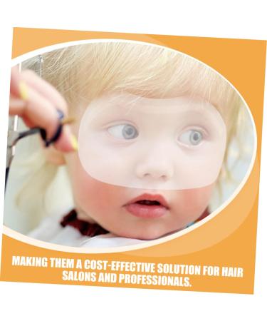 60pcs Transparent Mask Face Cover Face Mask Barber -shields Salon Eye Shields Eye Protection Shields Hairspray -shields Hair Cutting Supplies Salon Supplies Haircut Supplies Pvc FOMIYES - Buy Online on GoSupps.com