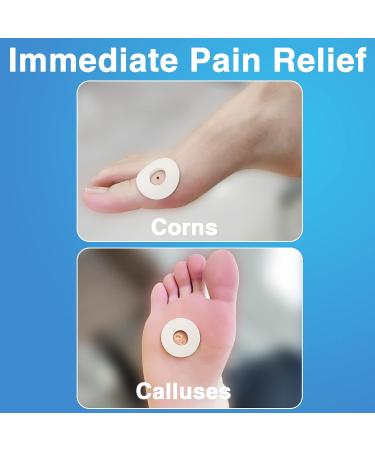 Tikfoam Corn Cushions 80Pcs | Soft Sweatproof Callus Protectors for Feet - 1/8 Thick - Buy Online on GoSupps.com