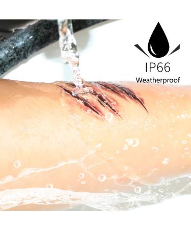 10pcs Realistic Fake Bloody Wound Stitch Scar Waterproof Temporary Tattoo Sticker Halloween Makeup Props - Buy Online on GoSupps.com