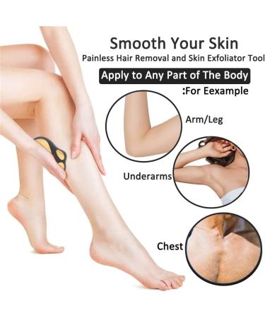 Hawgeylea Crystal Hair Eraser Crystal Hair Remover Fast & Easy Magic Hair Removal Stone Hair Eraser for Women and Men Hair Removal for Arms Legs Back (Cats Blue) - Buy Online on GoSupps.com