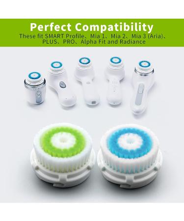 4 Pcs Facial Brush Replacement Heads for Deep Pore and Acne Cleansing - Buy Online on GoSupps.com