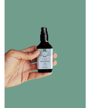 50ml Organic Cold-Pressed Castor Oil - Pure Hair Beard Eyelash & Skin Growth - Glass Bottle & Brush - Buy Online on GoSupps.com