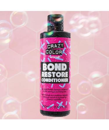 Crazy Color Bond Restore Conditioner for Dry Damaged Hair Repairs and conditions bleached color-treated broken curly or frizzy hair. Vegan cruelty-free and - Buy Online on GoSupps.com