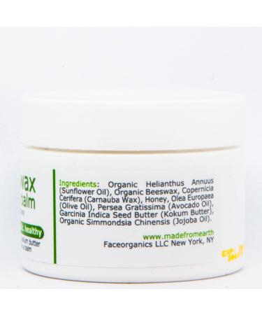 Beeswax Butter Balm - Organic & Holistic Nourishing Balm | 1 oz | Healthy Skincare - Buy Online on GoSupps.com