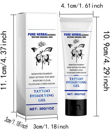 Cr me D'enl vement De Tatouage 30g D maquillante Pour Tatouage Nettoyage Sans Douleur Retrait S r Rapide Et Efficace - Buy Online on GoSupps.com