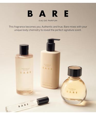 Victoria's Secret Bare Eau de Parfum Notes of Australian Sandalwood Mandarin Madagascar & Egyptian Violet Perfumes for Women (3.4 oz) - Buy Online on GoSupps.com