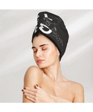 Travel The World1 Microfiber Hair Towel - Super Absorbent Coral Velvet Quick Dry Wrap for Long Short Curly & Thick Hair | Perfect for Travel - Buy Online on GoSupps.com