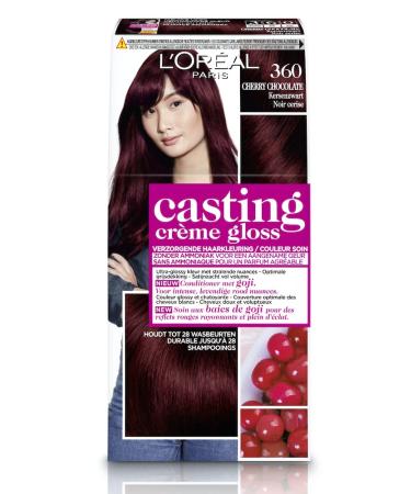 L'Oréal Paris Casting Crème Gloss 360 Cherry Black Chocolate – Medium Color