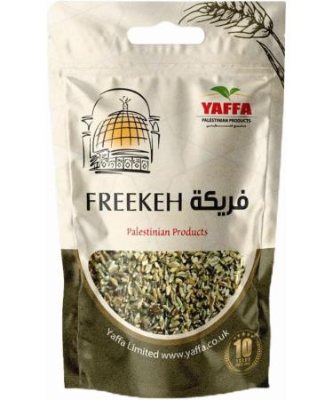 Yaffa Yaffa Premium Palestinian Green Wheat (500g) - Vegan - High in Protein - Source of Fiber - Non-GMO - Enjoy delicious nutrient-rich Freekeh from Palestine every