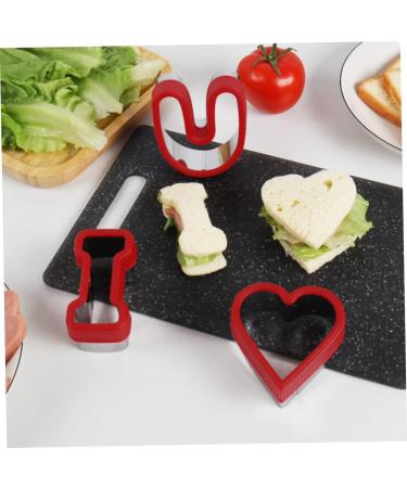 PRETYZOOM DIY Cookie Mold 3pcs Valentine's Day Stencils Cake Molds Festival Cake Baking Molds Cookie Mold Die Bread Baking Mold - Buy Online on GoSupps.com