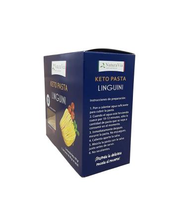 Linguini Pasta Keto - 80g | 2 Servings - 0 Net Carbs | Gluten Free Italian Type - Safe for Diabetics - Buy Online on GoSupps.com
